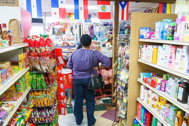 The pantry aisles
